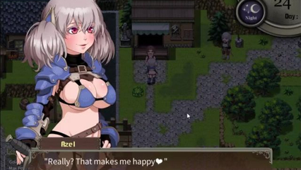 Hentai Game-Branded Azel Part 7 First Time Experiencing Extreme Pleasure